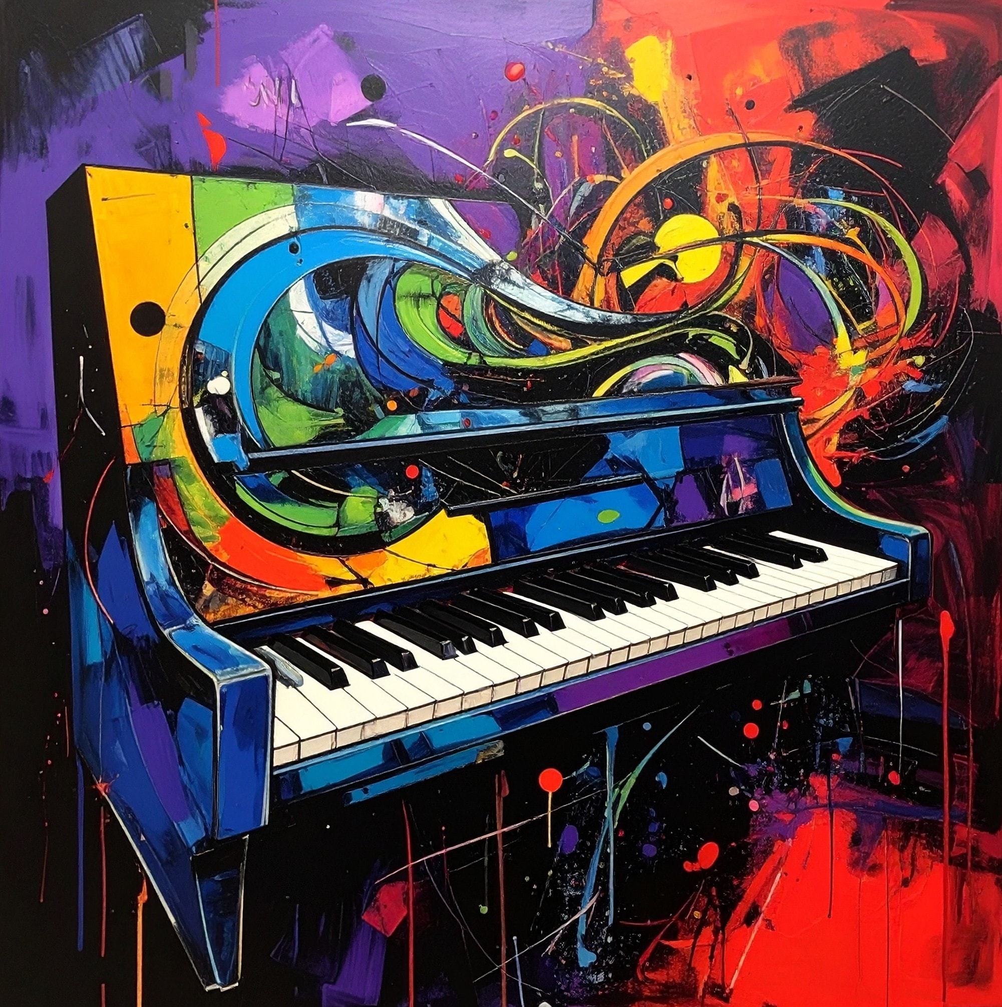 Abstract Piano 1